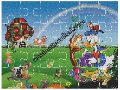 Puzzle, Yapboz, Keçe Baskı, Keçe Kesimi