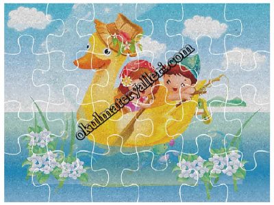 Puzzle, Yapboz, Keçe Baskı, Keçe Kesimi